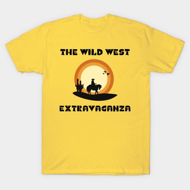 Wild West Sunset T-Shirt by Wild West Extravaganza